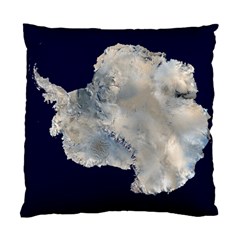 Satellite Image Of Antarctica Standard Cushion Case (one Side) by abbeyz71