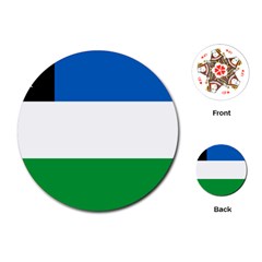 Flag Of Argentine Province Of Río Negro Playing Cards Single Design (round)