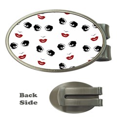 Bianca Del Rio Pattern Money Clips (oval)  by Valentinaart