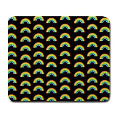 Pride Rainbow Flag Pattern Large Mousepads by Valentinaart