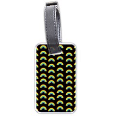 Pride Rainbow Flag Pattern Luggage Tag (one Side) by Valentinaart