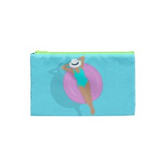 Lady In The Pool Cosmetic Bag (xs)