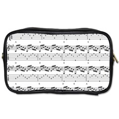 Notes Lines Music Toiletries Bag (one Side) by Mariart