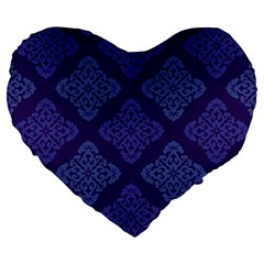 Seamless Continuous Large 19  Premium Heart Shape Cushions