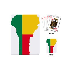 Benin Africa Borders Country Flag Playing Cards Single Design (mini)