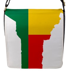 Benin Africa Borders Country Flag Flap Closure Messenger Bag (s)