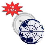 Emblem Of The Antarctic Treaty 1 75  Buttons (10 Pack) by abbeyz71