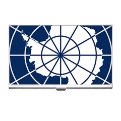 Emblem Of The Antarctic Treaty Business Card Holder by abbeyz71