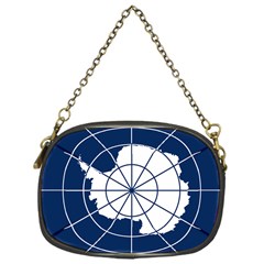 Flag Of The Antarctic Treaty Chain Purse (one Side)