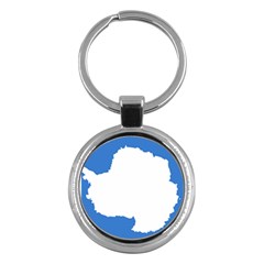 Proposed Flag Of Antarctica Key Chain (round) by abbeyz71