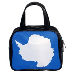 Proposed Flag Of Antarctica Classic Handbag (two Sides) by abbeyz71