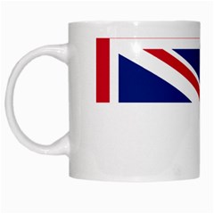 Flag Of The British Antarctic Territory White Mugs by abbeyz71