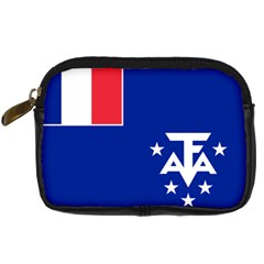 Flag Of The French Southern And Antarctic Lands Digital Camera Leather Case by abbeyz71