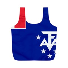 Flag Of The French Southern And Antarctic Lands Full Print Recycle Bag (m) by abbeyz71