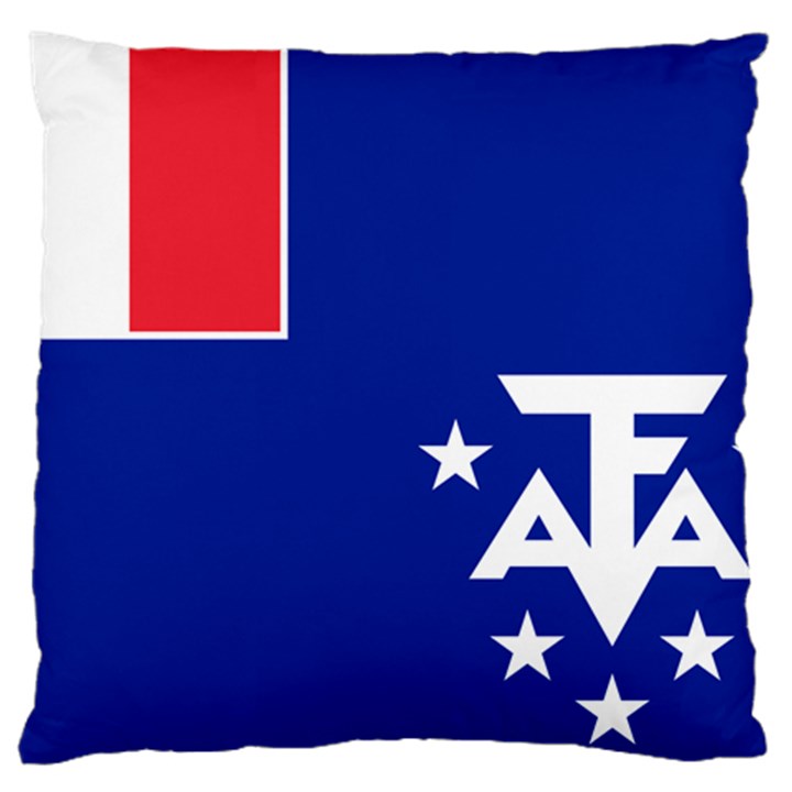 Flag of the French Southern and Antarctic Lands Standard Flano Cushion Case (Two Sides)