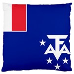 Flag of the French Southern and Antarctic Lands Standard Flano Cushion Case (Two Sides) Back