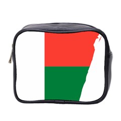 Madagascar Flag Map Geography Mini Toiletries Bag (Two Sides)