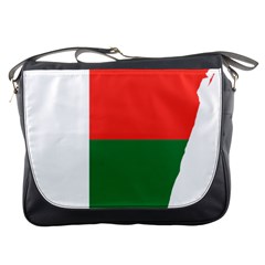 Madagascar Flag Map Geography Messenger Bag