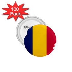 Chad Flag Map Geography Outline 1 75  Buttons (100 Pack)  by Sapixe