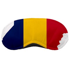 Chad Flag Map Geography Outline Sleeping Mask by Sapixe