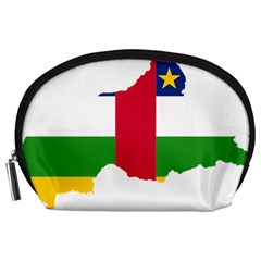 Central African Republic Flag Map Accessory Pouch (large)