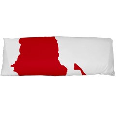 Malawi Flag Map Geography Outline Body Pillow Case (dakimakura) by Sapixe