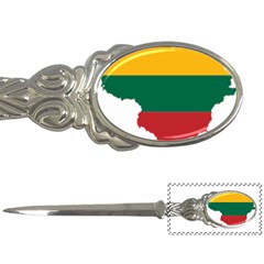 Lithuania Country Europe Flag Letter Opener by Sapixe