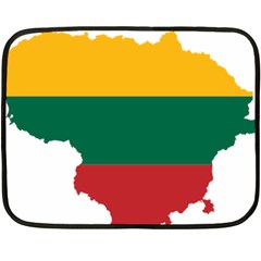 Lithuania Country Europe Flag Double Sided Fleece Blanket (mini)  by Sapixe