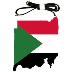 Sudan Flag Map Geography Outline Shoulder Sling Bag