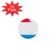 Luxembourg Country Europe Flag 1  Mini Buttons (10 Pack)  by Sapixe