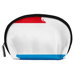 Luxembourg Country Europe Flag Accessory Pouch (large) by Sapixe