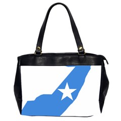 Somalia Flag Map Geography Outline Oversize Office Handbag (2 Sides)