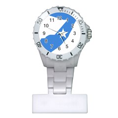 Somalia Flag Map Geography Outline Plastic Nurses Watch by Sapixe