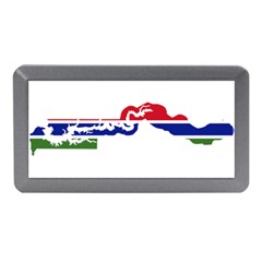 Gambia Flag Map Geography Outline Memory Card Reader (mini) by Sapixe