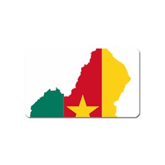 Cameroon Flag Map Geography Magnet (name Card) by Sapixe