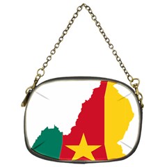 Cameroon Flag Map Geography Chain Purse (one Side)