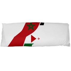 Western Sahara Flag Map Geography Body Pillow Case (dakimakura)