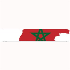 Morocco Flag Map Geography Outline Small Bar Mats by Sapixe