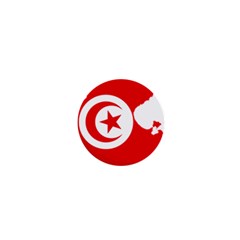 Tunisia Flag Map Geography Outline 1  Mini Buttons