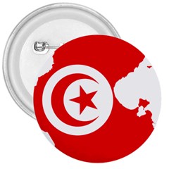 Tunisia Flag Map Geography Outline 3  Buttons