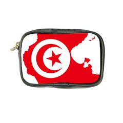 Tunisia Flag Map Geography Outline Coin Purse