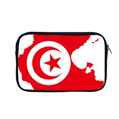 Tunisia Flag Map Geography Outline Apple MacBook Pro 13  Zipper Case