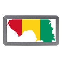 Guinea Flag Map Geography Outline Memory Card Reader (mini) by Sapixe