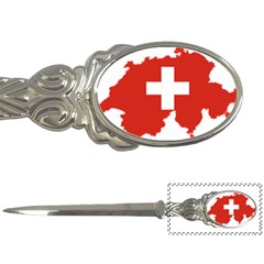 Switzerland Country Europe Flag Letter Opener