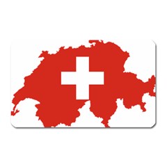 Switzerland Country Europe Flag Magnet (rectangular)