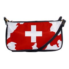 Switzerland Country Europe Flag Shoulder Clutch Bag by Sapixe