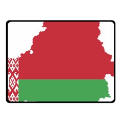 Belarus Country Europe Flag Fleece Blanket (small) by Sapixe