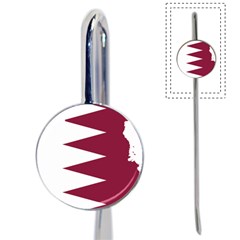 Borders Country Flag Geography Map Qatar Book Mark by Sapixe