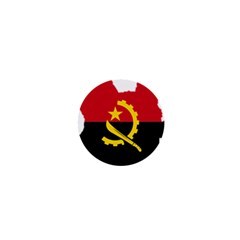 Angola Flag Map Geography Outline 1  Mini Magnets