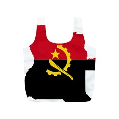 Angola Flag Map Geography Outline Full Print Recycle Bag (s) by Sapixe